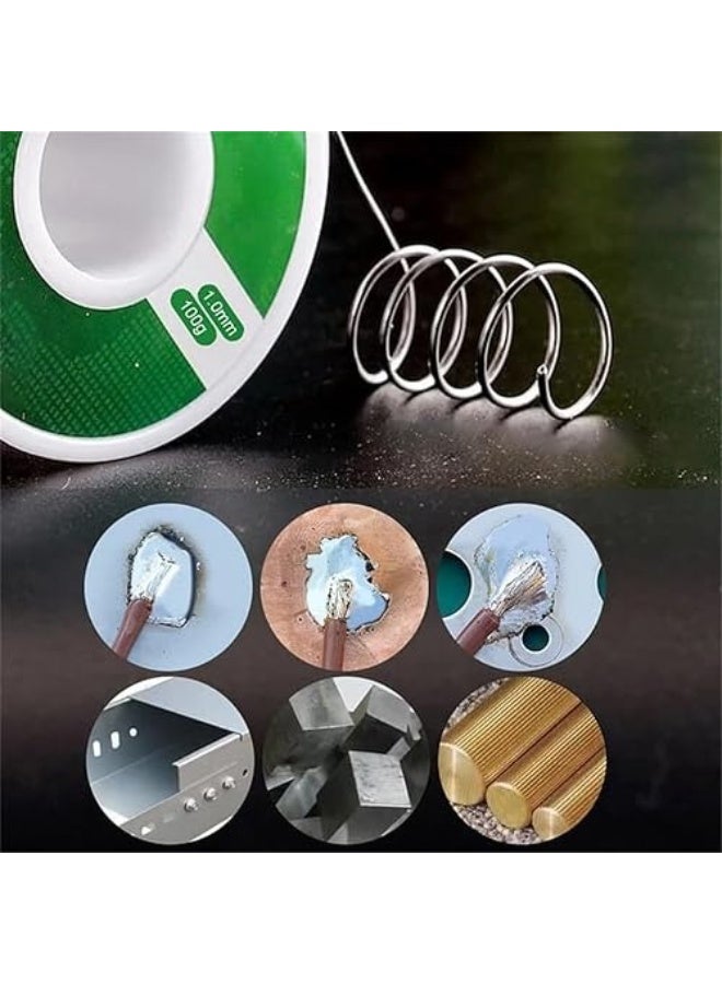 Low Melting Point Lead-Free Silver Soldering Wire 50g/100g – High Purity Eco-Friendly Solder for Electronics Repair, Circuit Boards, DIY Projects, Metal Welding and Crafts - Image 4